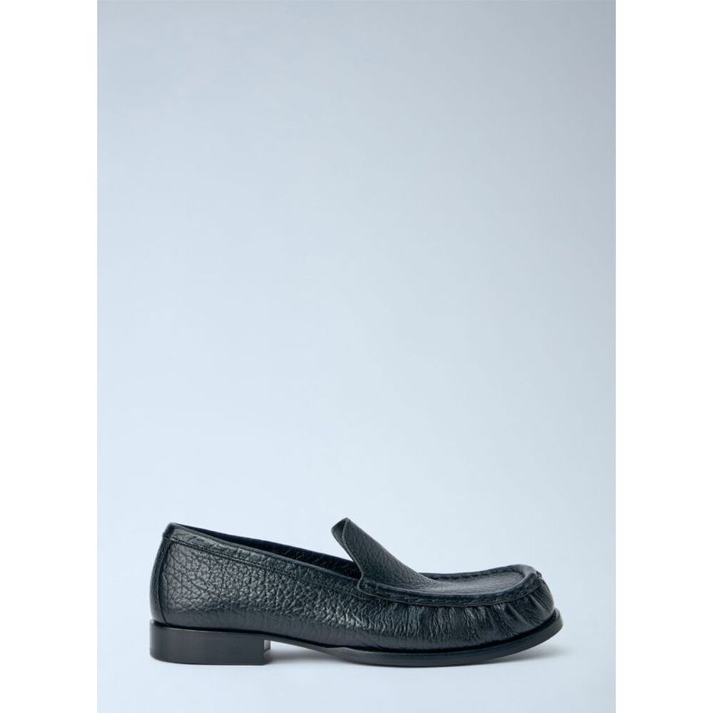 Dries Van Noten Women Textured Leather Loafers